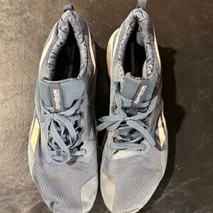 Reebok Men’s Sneakers Size 13 – Good Condition Blue and White